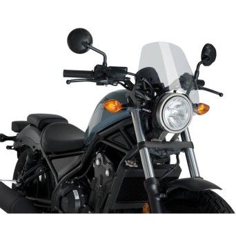PUIG CMX 500 REBEL 2017-20 PARABRISAS NAKED SPORT TRANSP PUIG CMX 500 REBEL 2017-20 PARABRISAS NAKED SPORT TRANSP