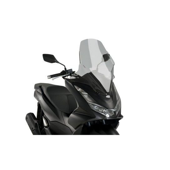 PUIG PCX 125 2021 SMOKE V-TECH LINE TOURING WINDSHIELD PUIG PCX 125 2021 SMOKE V-TECH LINE TOURING WINDSHIELD