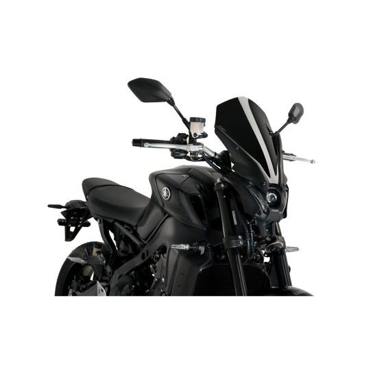 PUIG BLACK WINDSHIELD NEW GENERATION TOURING FOR MT-09 21