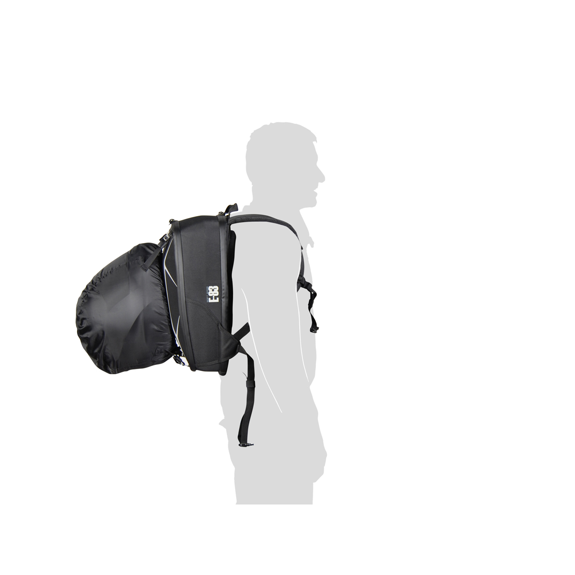 SHAD MOCHILA SEMI RIGIDA E-83 SHAD MOCHILA SEMI RIGIDA E-83