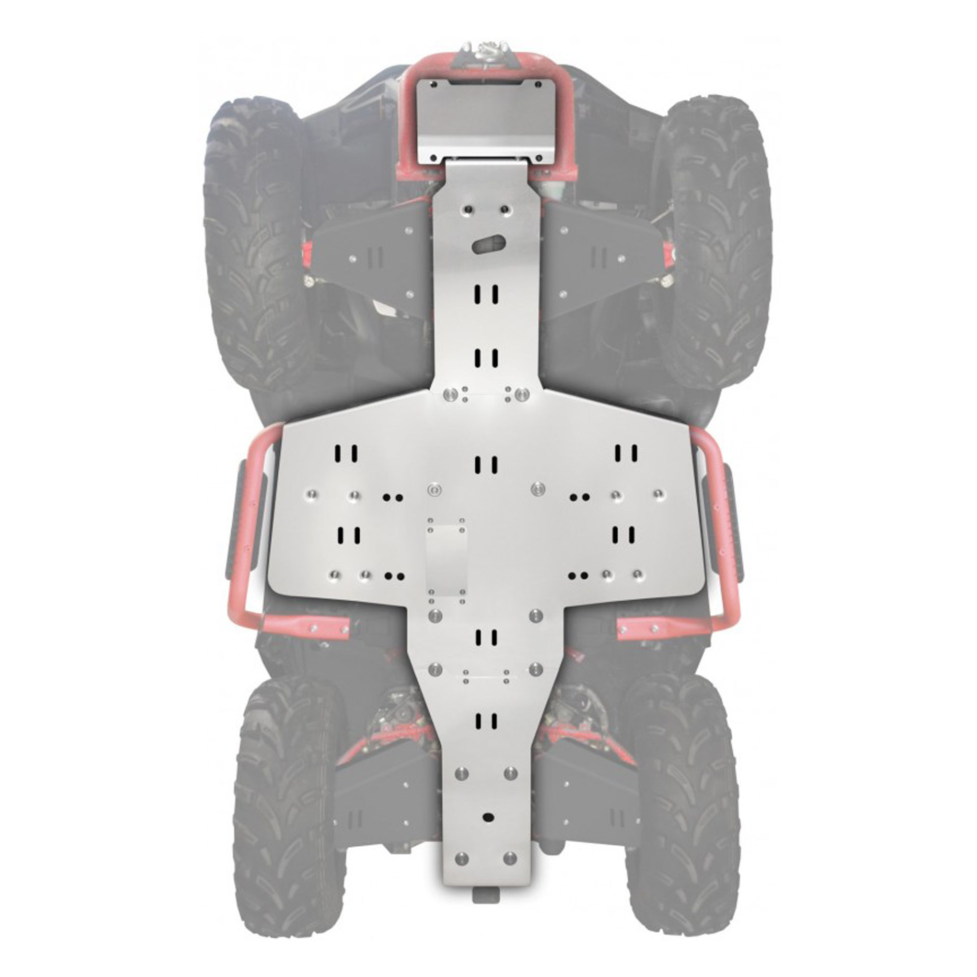 KIT PROTE��O INFERIOR CENTRAL ALU - SNARLER AT6 L
