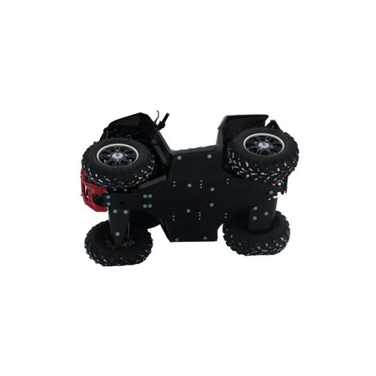 KIT PROTE��O INFERIOR COMPLETO PL�STICO - POLARIS SCRAMBLER
