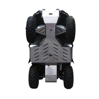 KIT PROTE��O INFERIOR COMPLETO ALU - KYMCO MXU 500