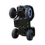KIT PROTE��O INFERIOR COMPLETO PL�STICO - YAMAHA GRIZZLY 700