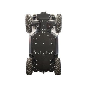 KIT PROTE��O INFERIOR COMPLETO ALU E PL�STICO - POLARIS ACE