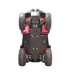 KIT PROTE��O INFERIOR COMPLETO PL�STICO - HONDA TRX 680