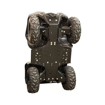 KIT PROTE��O INFERIOR COMPLETO PL�STICO - YAMAHA GRIZZLY 700