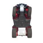 KIT PROTE��O INFERIOR COMPLETO PL�STICO - HONDA TRX