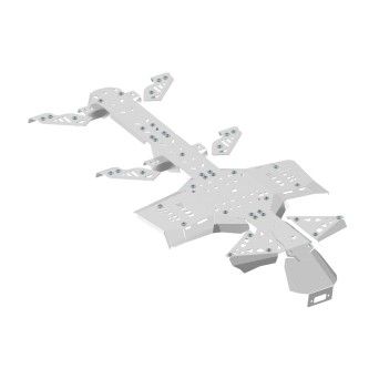 KIT PROTE��O INFERIOR COMPLETO ALU - CANAM G2 OUTLANDER