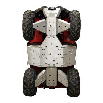 KIT PROTE��O INFERIOR COMPLETO ALU - YAMAHA KODIAK 450