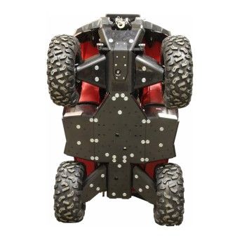 KIT PROTE��O INFERIOR COMPLETO PL�STICO - YAMAHA KODIAK 450