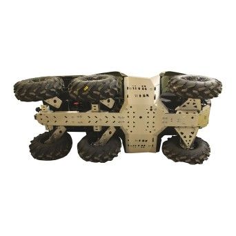 KIT PROTE��O INFERIOR COMPLETO ALU - CANAM OUTLANDER 450