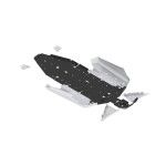 KIT PROTEÇÃO INFERIOR COMPLETO ALU E PLÁSTICO - POLARIS RZR KIT PROTEÇÃO INFERIOR COMPLETO ALU E PLÁSTICO - POLARIS RZR