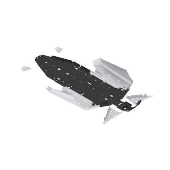 KIT PROTE��O INFERIOR COMPLETO ALU E PL�STICO - POLARIS RZR