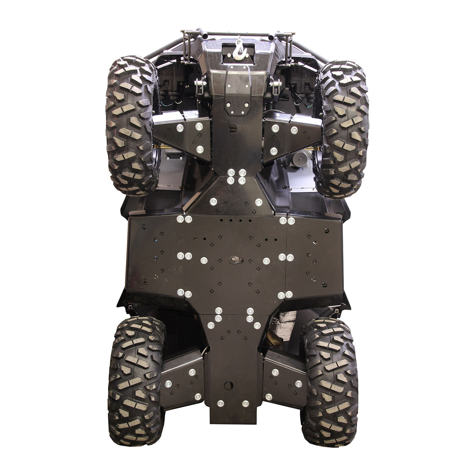 KIT PROTE��O INFERIOR COMPLETO PL�STICO - KYMCO MXU 700