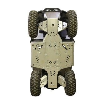 KIT PROTE��O INFERIOR COMPLETO ALU - CFORCE 450L / 550L