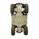 KIT PROTE��O INFERIOR COMPLETO ALU - CFORCE 450L / 550L