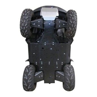 KIT PROTE��O INFERIOR COMPLETO PL�STICO - SUZUKI KINGQUAD