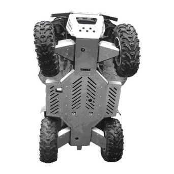 KIT PROTE��O INFERIOR COMPLETO ALU - YAMAHA GRIZZLY 660