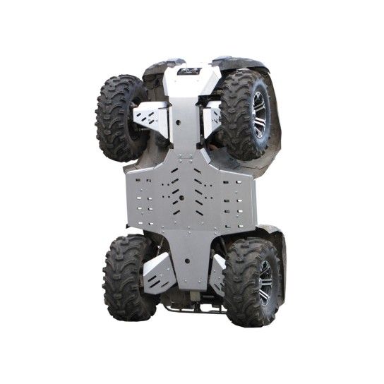 KIT PROTE��O INFERIOR COMPLETO ALU - YAMAHA GRIZZLY
