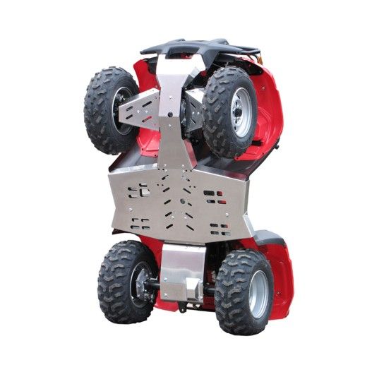 KIT PROTE��O INFERIOR COMPLETO ALU - HONDA TRX 500 FE