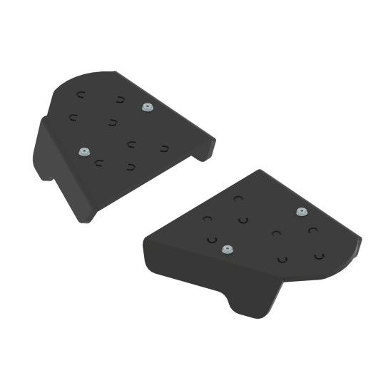 JUEGO PROTECCIONES DE TRAPECIOS TRASEROS PL�STICO - CFMOTO