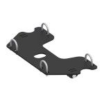 ADAPTADOR DE MONTAJE INFERIOR - YAMAHA GRIZZLY / KODIAK