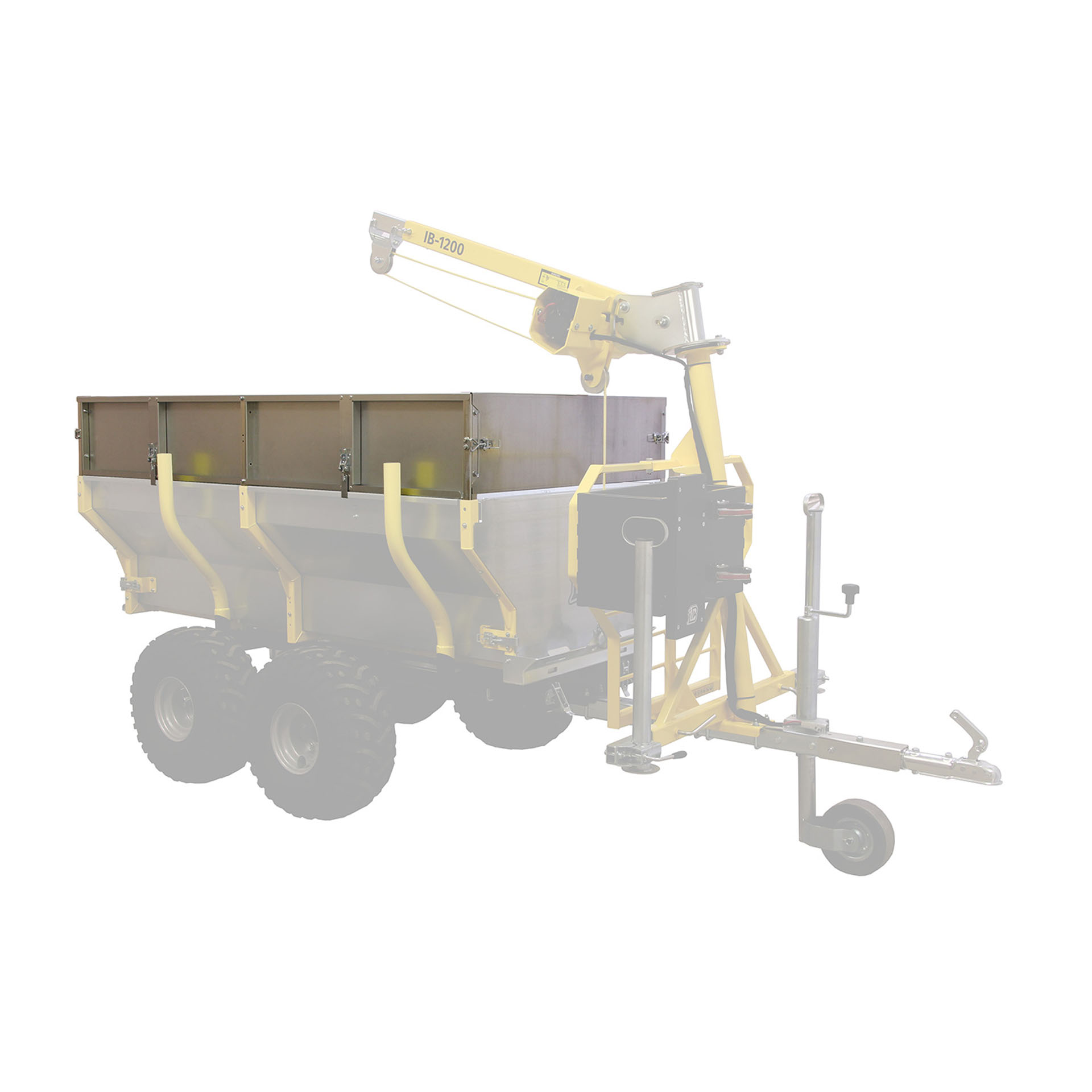 EXTENS�ES DA CAIXA DE CARGA P/ ATRELADOS IB 1200/PRO 1200