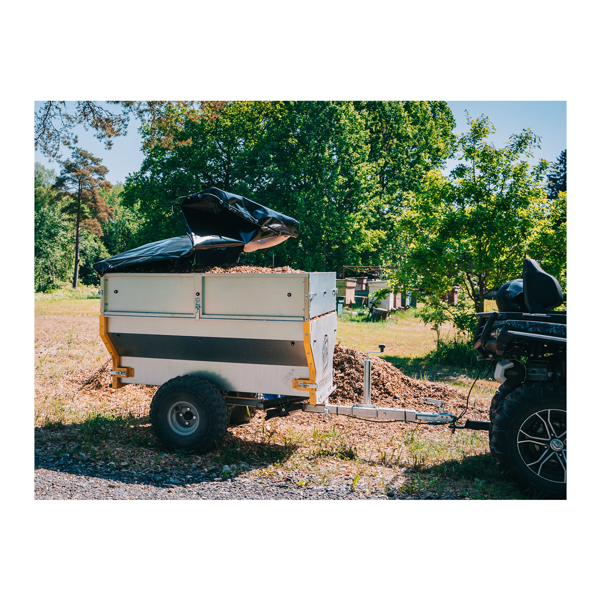 PVC COVER FOR TRAILER OFFROAD 500