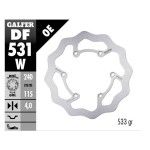 GALFER DISC WAVE FIXED 240x4mm REAR