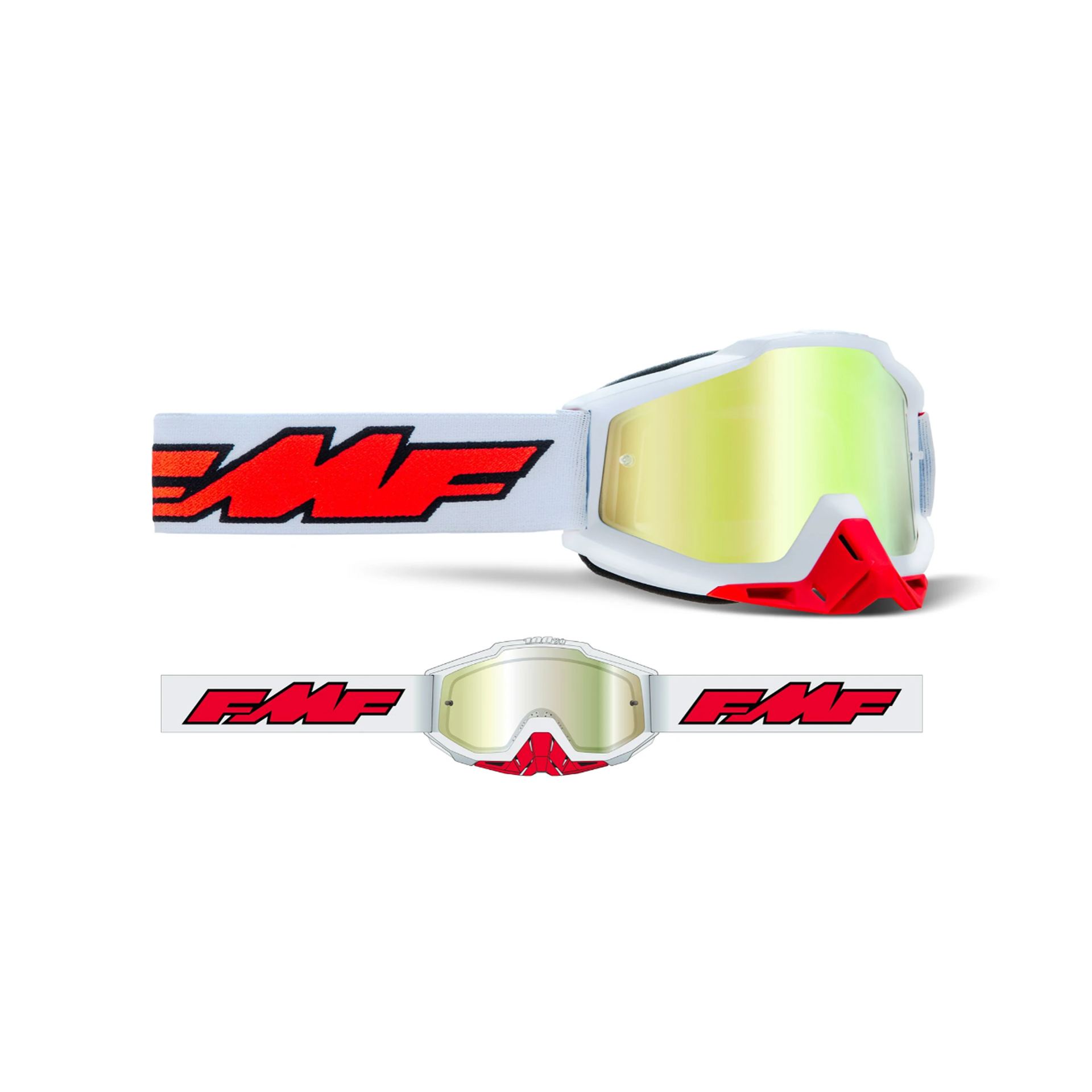 FMF OCULOS POWERBOMB ROCKET BR ESPELHADO DOURADO FMF OCULOS POWERBOMB ROCKET BR ESPELHADO DOURADO