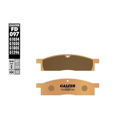 GALFER 097-1396 PASTILHAS DE TRAVAO GALFER 097-1396 PASTILHAS DE TRAVAO