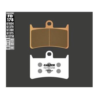 GALFER 178-1375R PASTILHAS RACING GALFER 178-1375R PASTILHAS RACING