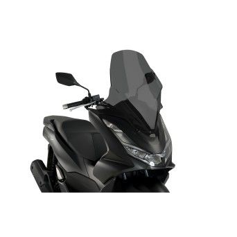 PUIG PCX 125 2021 SMOKE V-TECH LINE TOURING WINDSHIELD