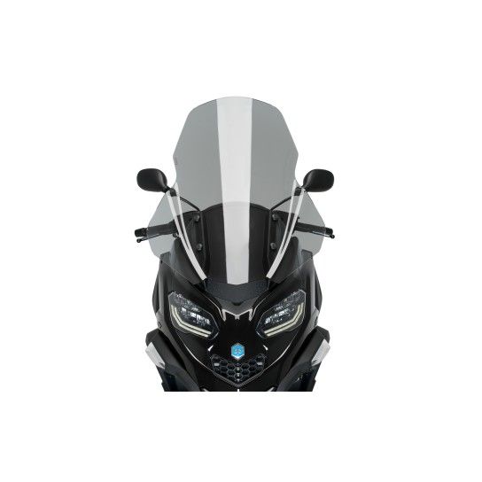 PUIG MP3 350 2018 WINDSHIELD V-TECH LINE TOURING SMOKE