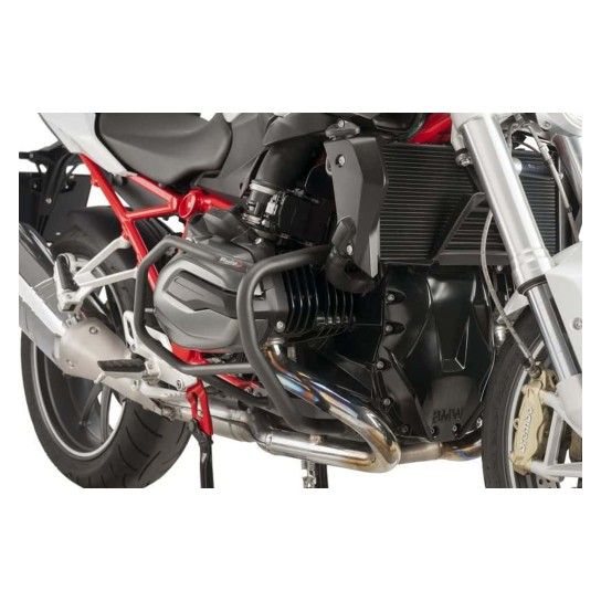 PUIG R1200R/RS 2015-18 PROTE��O DE MOTOR PRETO