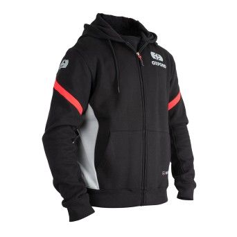 OXFORD SWEAT HOODIE RACING PRETA OXFORD SWEAT HOODIE RACING PRETA