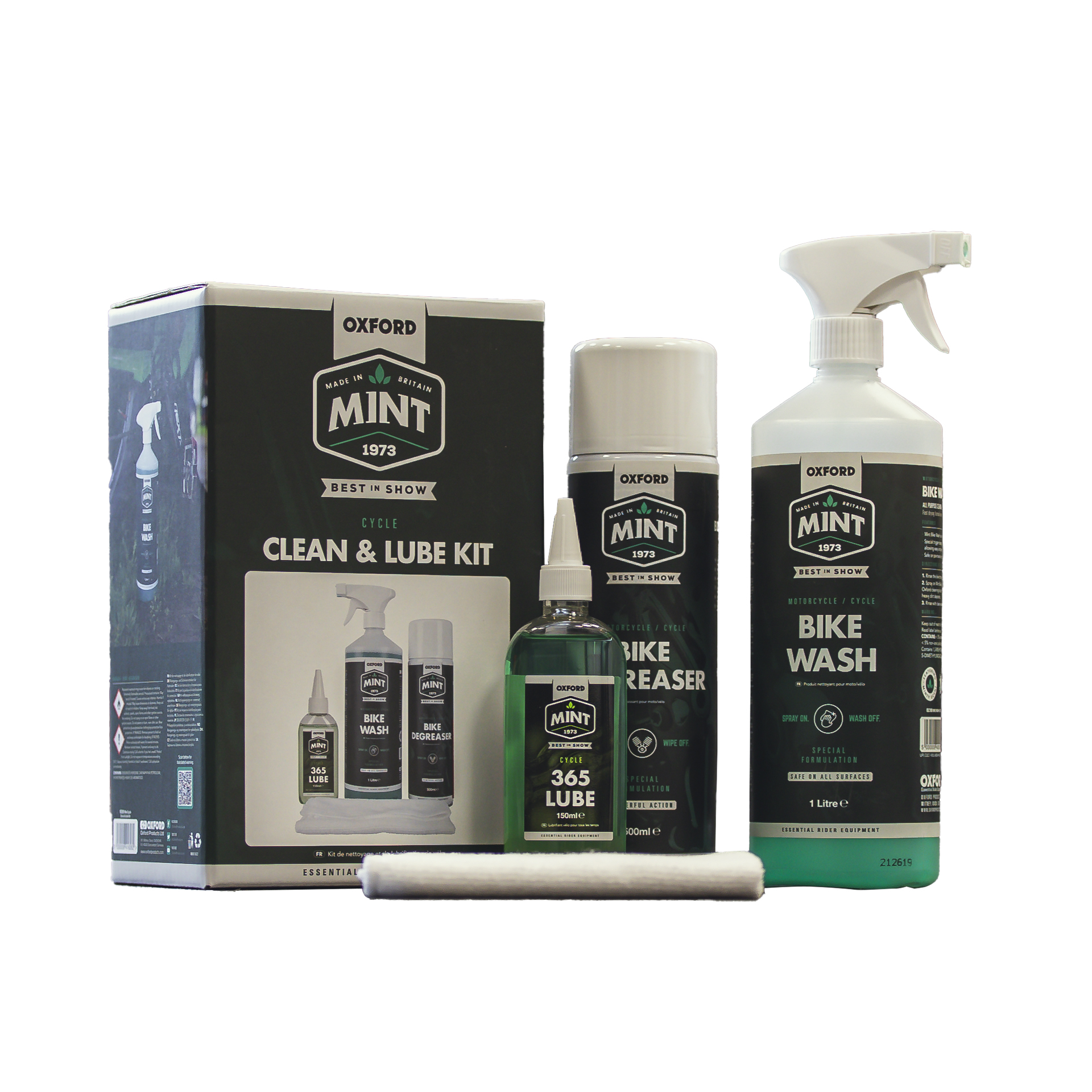 OXFORD MINT KIT LIMPEZA Y LUBRICACI�N DE LA CADENA BICICLETA