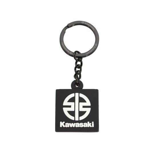 KAWASAKI RIVER-MARK KEYCHAIN BLACK