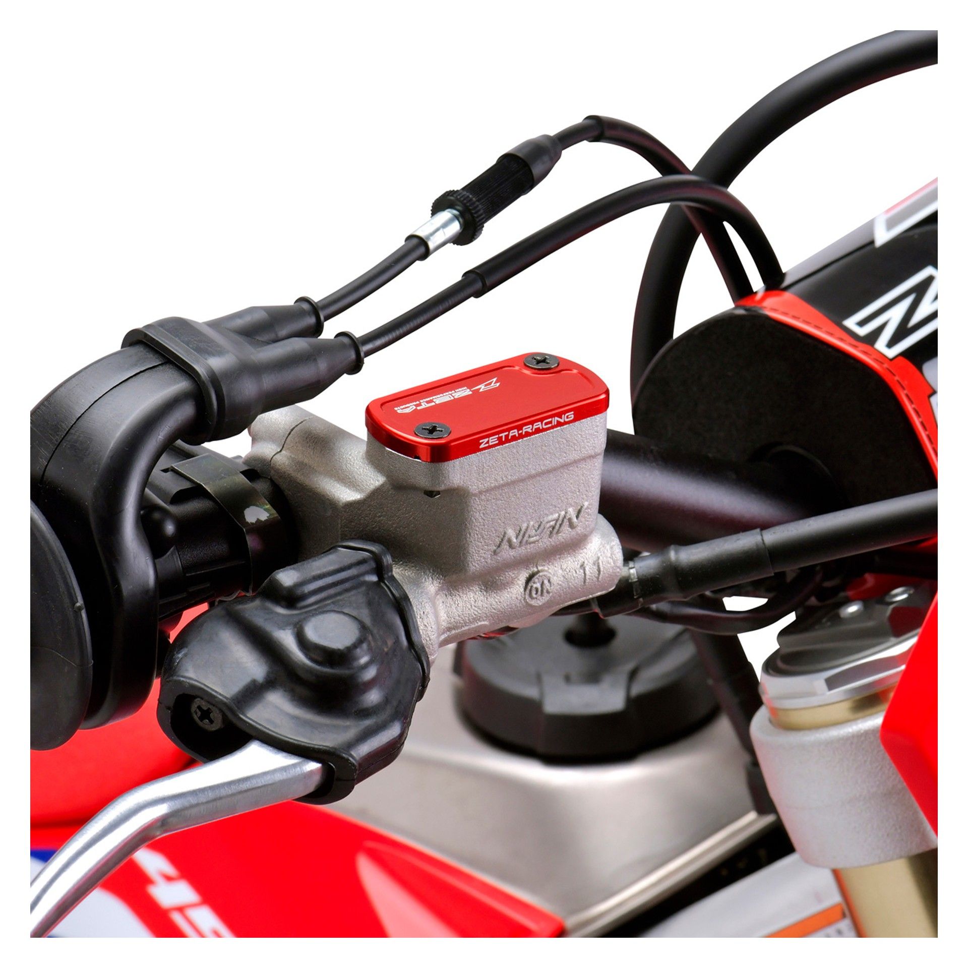 ZETA CR CRF KX450 TAMPA BOMBA TRAVAO FRENTE VERMELHO ZETA CR CRF KX450 TAMPA BOMBA TRAVAO FRENTE VERMELHO