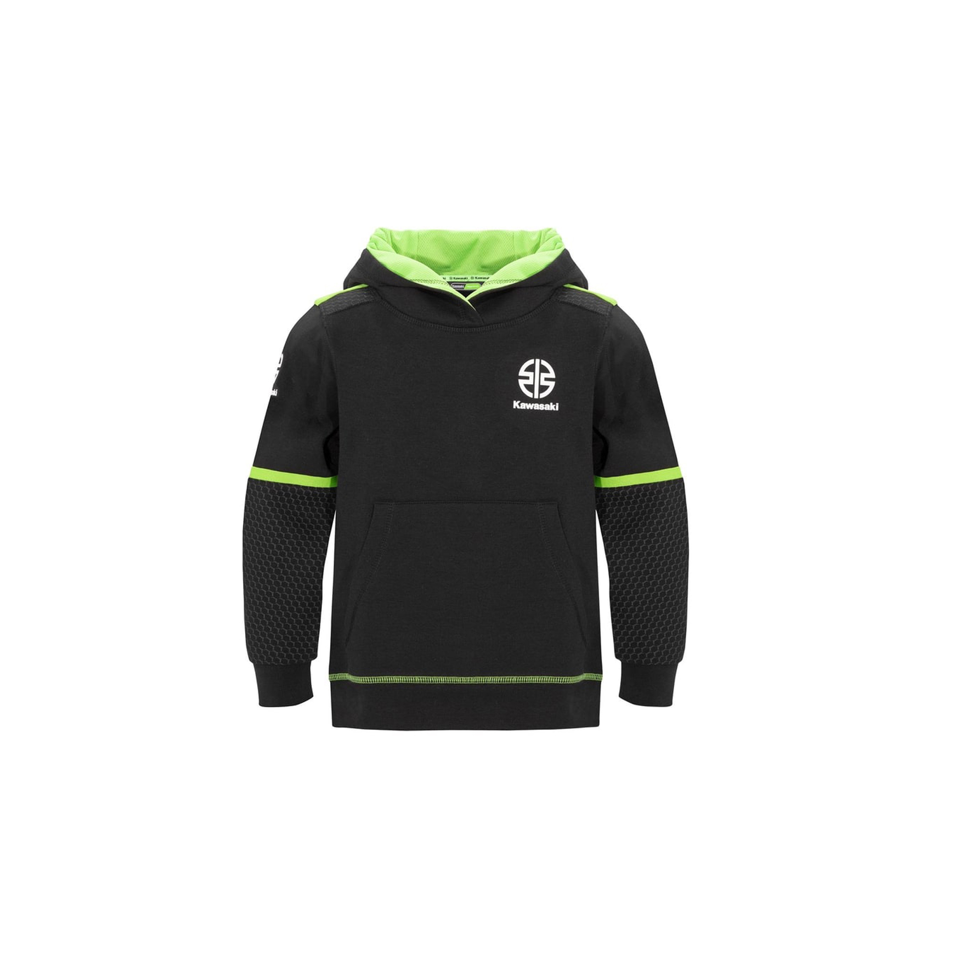 CAMISETA C/ CAPUCHA KAWASAKI SPORTS 2023 NI�O