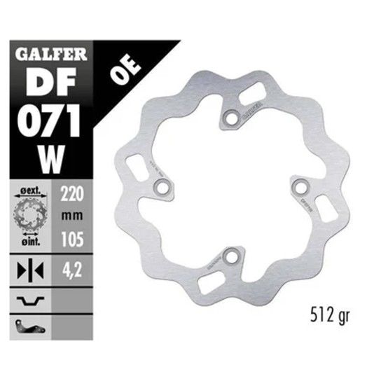 GALFER PS 125 i DISCO FRENTE WAVE GALFER PS 125 i DISCO FRENTE WAVE
