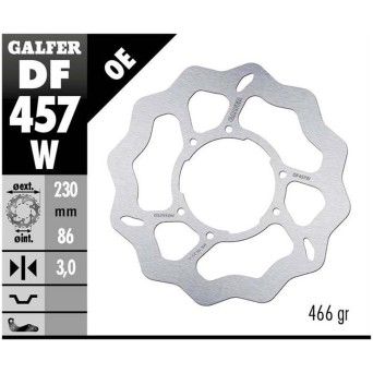 GALFER DTR125 DISCO FRENTE GALFER DTR125 DISCO FRENTE