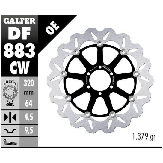 GALFER DISCO FRENTE GALFER DISCO FRENTE