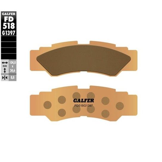 GALFER 518-1397 PASTILHAS GALFER 518-1397 PASTILHAS