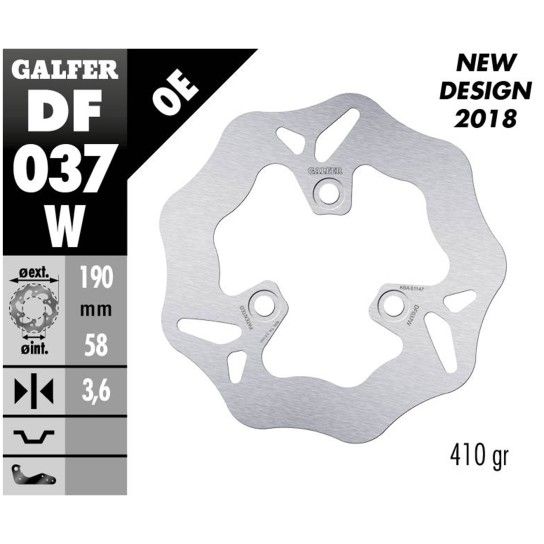 GALFER PGO DISCO WAVE GALFER PGO DISCO WAVE
