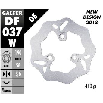 GALFER PGO DISCO WAVE GALFER PGO DISCO WAVE
