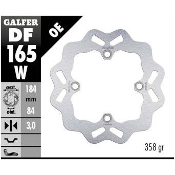 GALFER KX85 DISCO TRAVAO TRAS GALFER KX85 DISCO TRAVAO TRAS