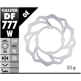 GALFER KTM85 DISCO WAVE GALFER KTM85 DISCO WAVE
