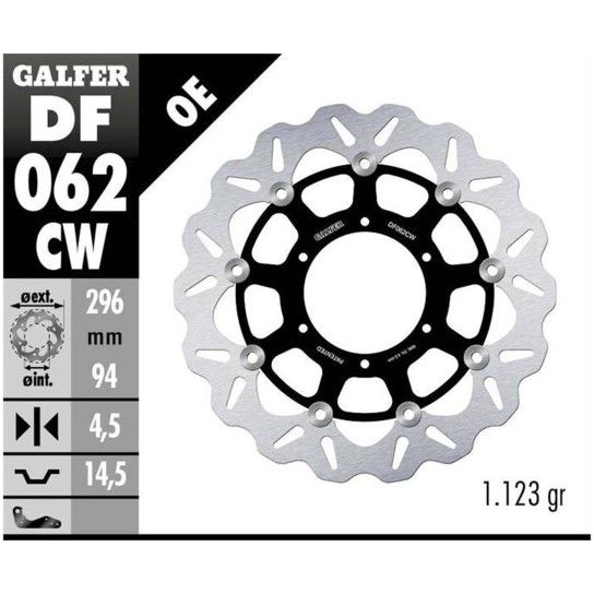GALFER CB600 HORNET 600 DISCO FRENTE GALFER CB600 HORNET 600 DISCO FRENTE